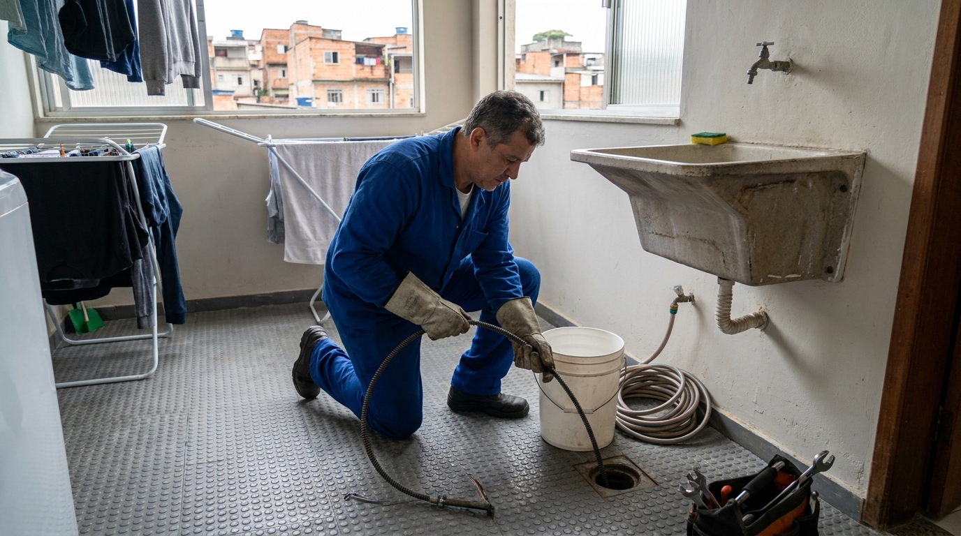 Desentupimento de Ralos Externos em Rio Verde‑GO